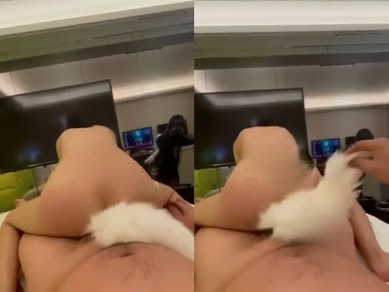 Sau khi đá trứng cút rung âm đạo, còn bị bắt mút cây hàng mỏi miệng.